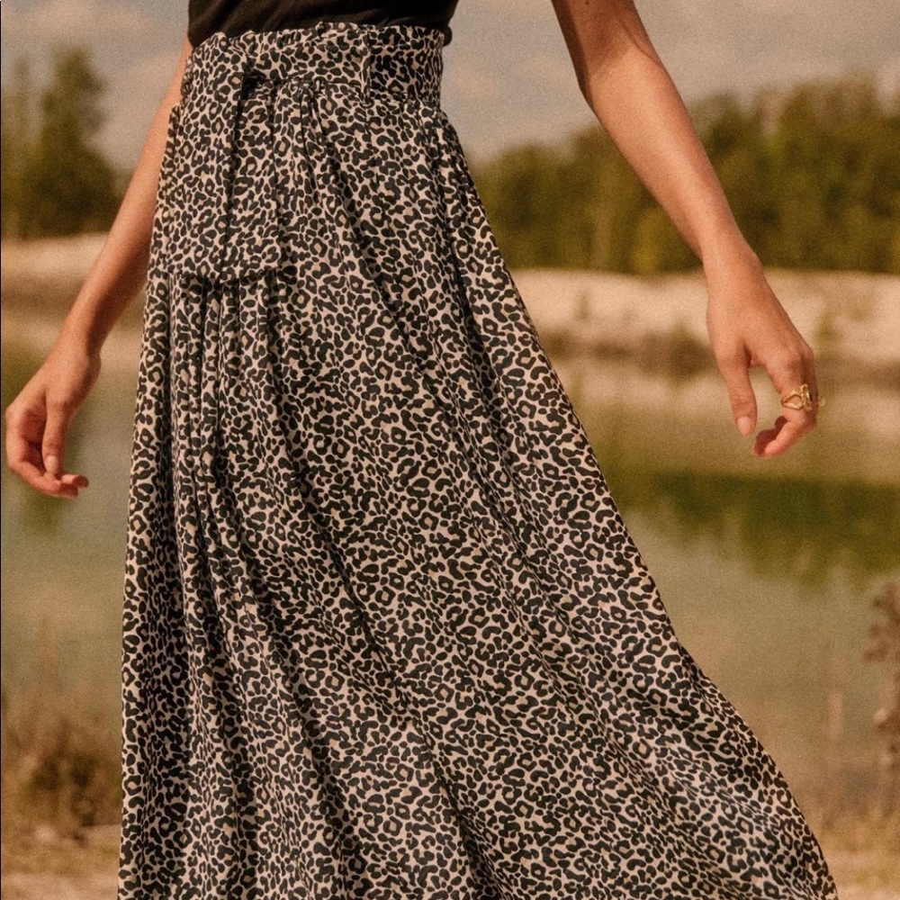 NWT Sézane Elie Skirt Size 2